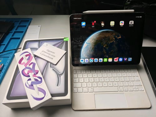 iPad Air M2 - Wifi 256GB full box + Magic Keyboard + Apple Pencil Pro