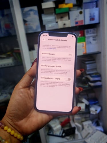iPhone 12/64GB/LLថ្ម89%តូរស្អាតសុីនសានុំ