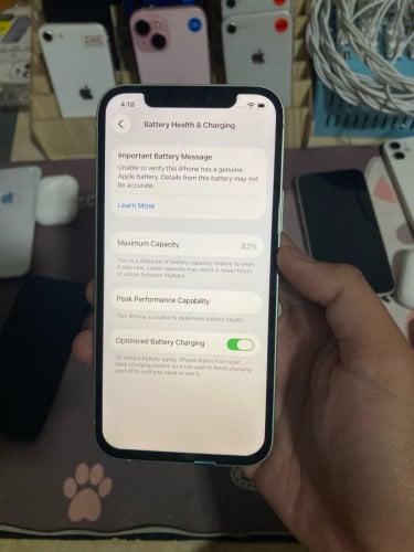 iPhone 12 128GB អេក្រង់ថ្មី អត់ស្គេនមុខដោះសោរ តម្លៃ 115$