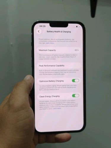 iPhone 13 Pro max 128g សានុំហ្សីន ស្អាត98%