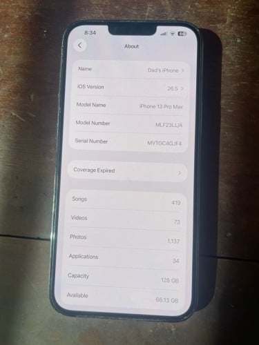 iPhone 13 Pro Max black