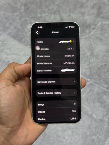 iPhone 14 នៅសំណុំសុីន ប្រើប្រាស់ខ្លួនឯង