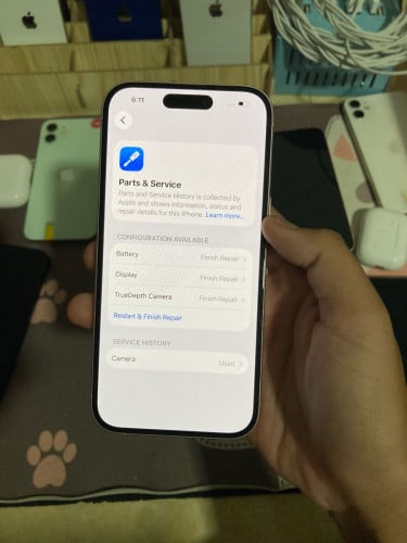 iPhone 15 អេក្រង់សុីន អត់ស្គេនមុខដោះសោរ តម្លៃ 305$