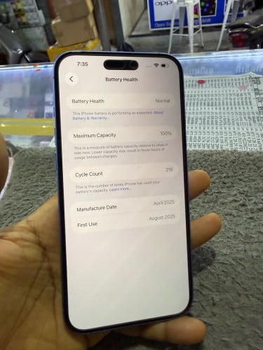 iPhone 16Plus 128G Z/A Sim2 99% មានឆ្នាំងសាក