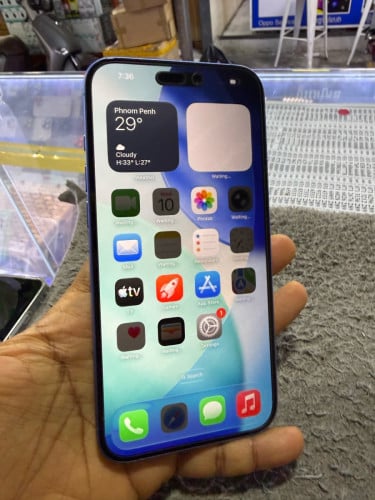 iPhone 16Plus 128G Z/A Sim2 99% មានឆ្នាំងសាក