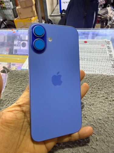 iPhone 16Plus 128G Z/A Sim2 99% មានឆ្នាំងសាក