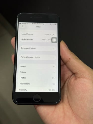 Iphone SE2 LL/A 128G Black អត់ជាប់ អត់មានបញ្ហាអ្វីទេ 😊