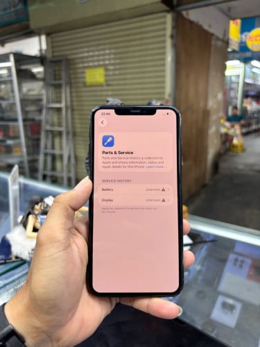 Iphone11pro max 64G Sim2 ZA ដូរអេក្រង់ស្រុីនបែកខ្នង