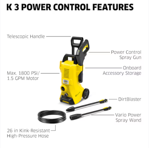 K 3 POWER CONTROL PRESSURE WASHER