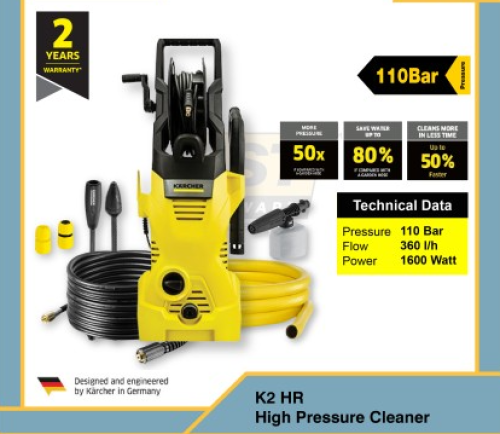 K2 HR HIGH PRESSURE CLEANER