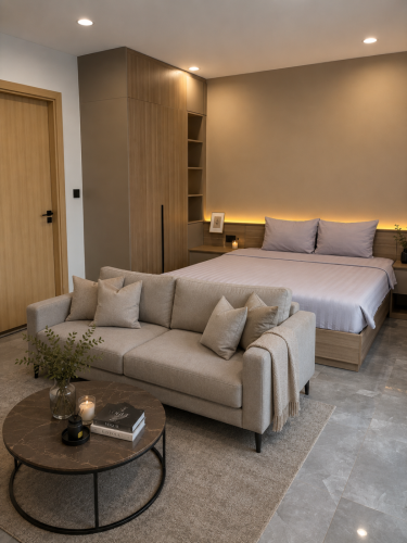 Luxary Studio Room Inclued all service