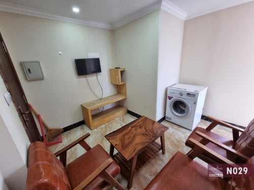 N029 | Nice Apartment 1 Bedroom Furnished with Elevator For Rent in Toul Kork Area