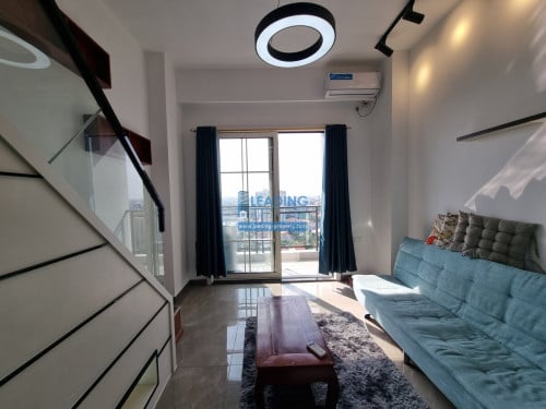 N048 | Gym and Pool 1 Bedroom Loft Designed For Rent in Toul Kork