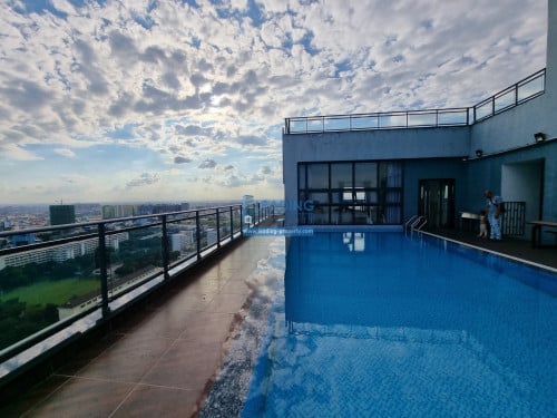 N048 | Gym and Pool 1 Bedroom Loft Designed For Rent in Toul Kork