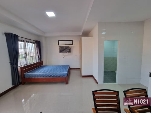 N1021 | Bright and Clean Studio Apartment with Lift For Rent in Chroy Changva