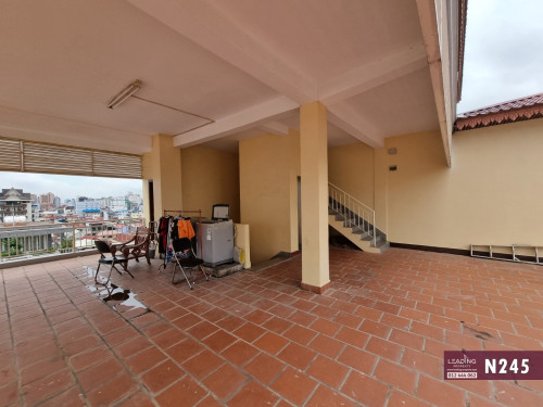 N245 | 1 Bedroom Apartment For Rent Near Toul Sleng Museum Free Wifi and Car Park