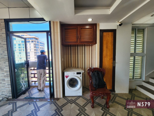 N579 | Big Balcony Studio on 10th Floor For Rent Near RUPP | Toul Kork