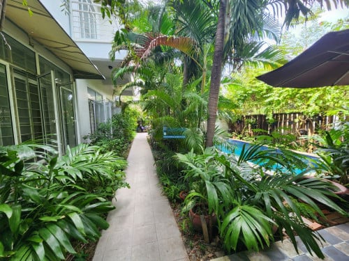 N632 | Toul Kork | Small Pool Apartment 1 Bedroom For Rent