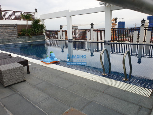 N635 | Western Apartment 2 Bedrooms with Gym and Pool For Rent in Beong Trabek