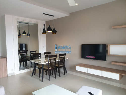 N635 | Western Apartment 2 Bedrooms with Gym and Pool For Rent in Beong Trabek
