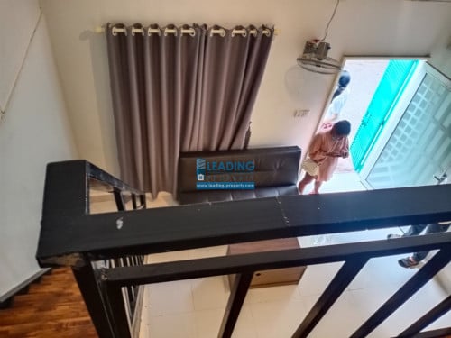 N652 | Western Loft Apartment 1 Bedroom Ground Floor For Rent in Boeng Trabek