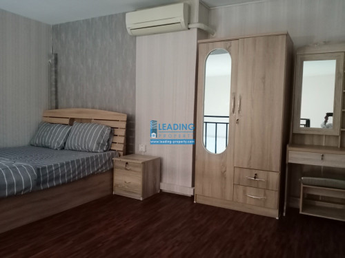 N652 | Western Loft Apartment 1 Bedroom Ground Floor For Rent in Boeng Trabek