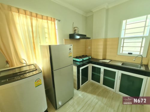 N672 | Elevator Apartment 1 Bedroom For Rent in Toul Kork