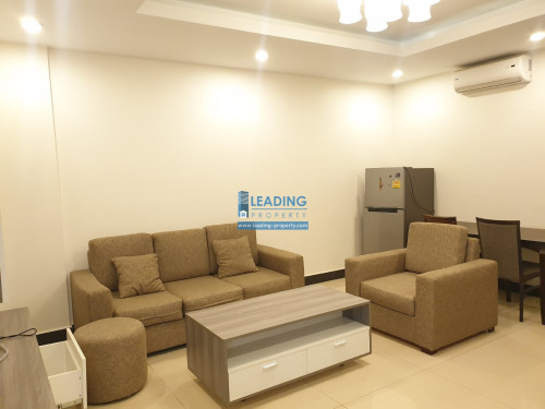 N711 | Western 2 Bedrooms Serviced Apartment For Rent in Toul Kork