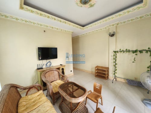 N741 | Flat Apartment 1 Bedroom For Rent in BKK3 Free Wifi