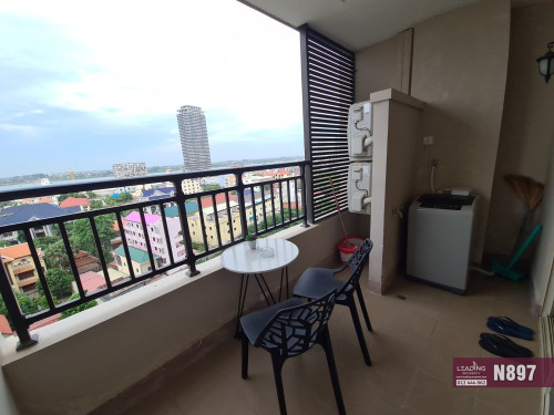 N897 | Bali Resort No.3, Chroy Changva 1 Bedroom Condo For Rent