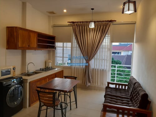 N944 | Mini Pool and Garden, 1 Bedroom Apartment For Rent Near Toul Kork Market