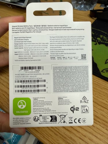 New 100% Samsung Qi2 magnet wireless battery pack