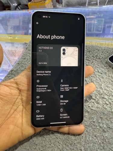 Nothing Phone 5G Ram12G Memory256G Global Sim2 មានឆ្នាំងសាក