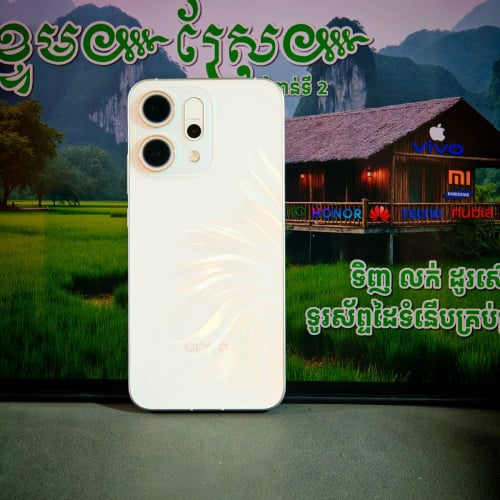 OPPO Reno 14 5G Globol 99.99% (វ៉ៃដូរបាន)មានធានាច្បាស់លាស់ត្រឹមត្រូវ