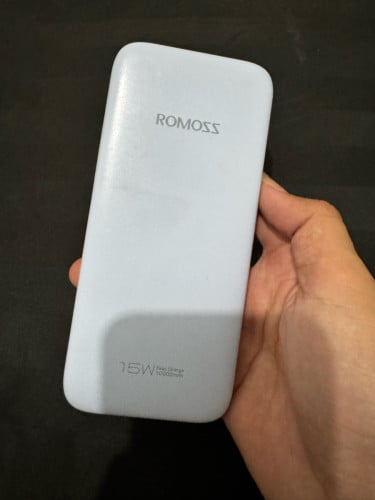 Power Bank RoMoss 10000mah កម្លាំងសាក់ល្បឿនលឿនតូចកាន់ស្រួលយកតាមខ្លួន🥰