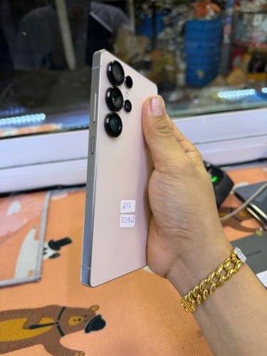 Samsung S25ultra 256G ក្រុមហ៊ុន pink gold