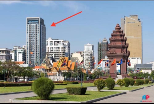 Studio unit for sale in BKK1 near Independence Movement $58,000