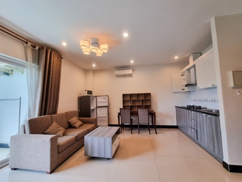 Toul Kork | 1BR Apartment Near TK Avenue | Cleaning Included