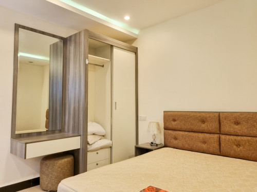 Toul Kork | 1BR Apartment Near TK Avenue | Cleaning Included