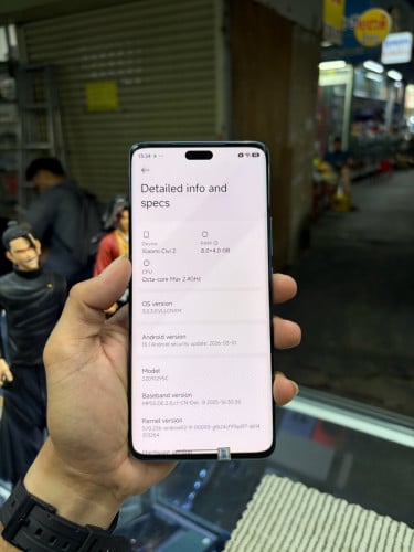 Xiaomi Civi2 128G Ram8G Sim2 CH ម៉ាសុីនសានុំស្រុីន