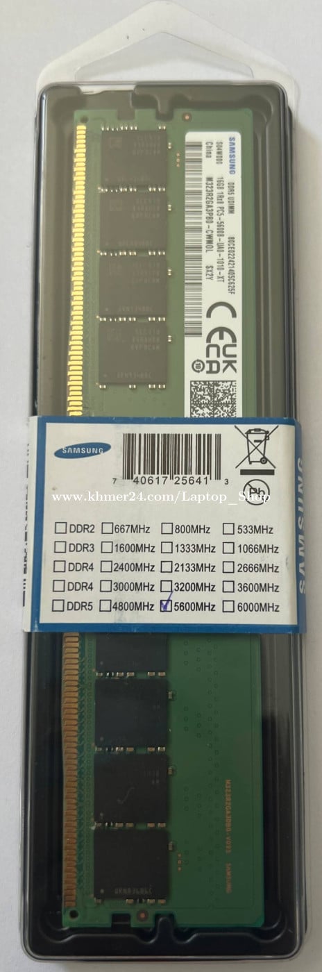 Samsung Ram DDR5 16GB 5600mhz for desktop