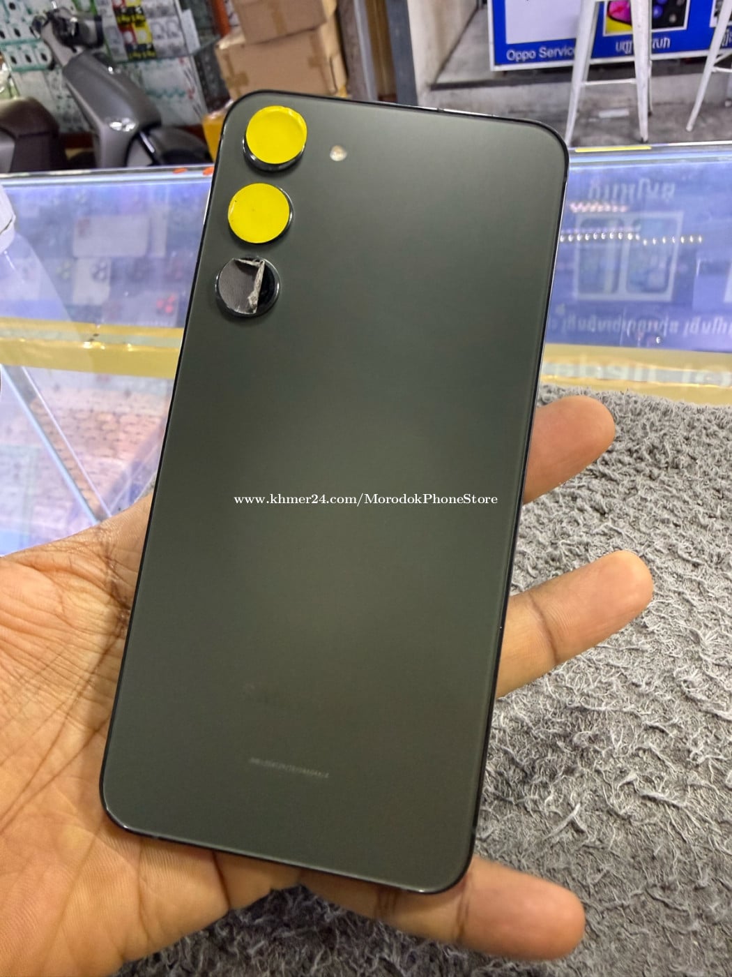 Samsung S23plus 5G Ram8G Memory512G ក្រុមហ៊ុនសុីមពីរ មានឆ្នាំងសាក