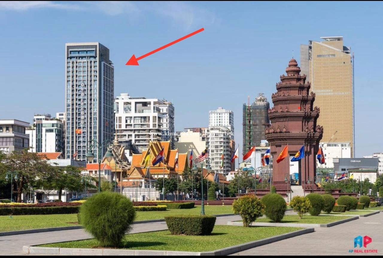 Studio unit for sale in BKK1 near Independence Movement $58,000