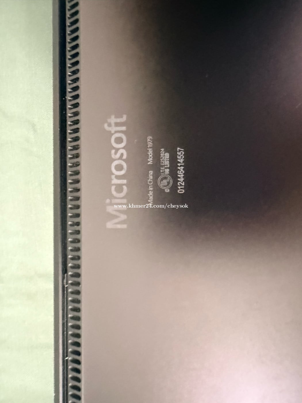 Surface laptop 4 black color