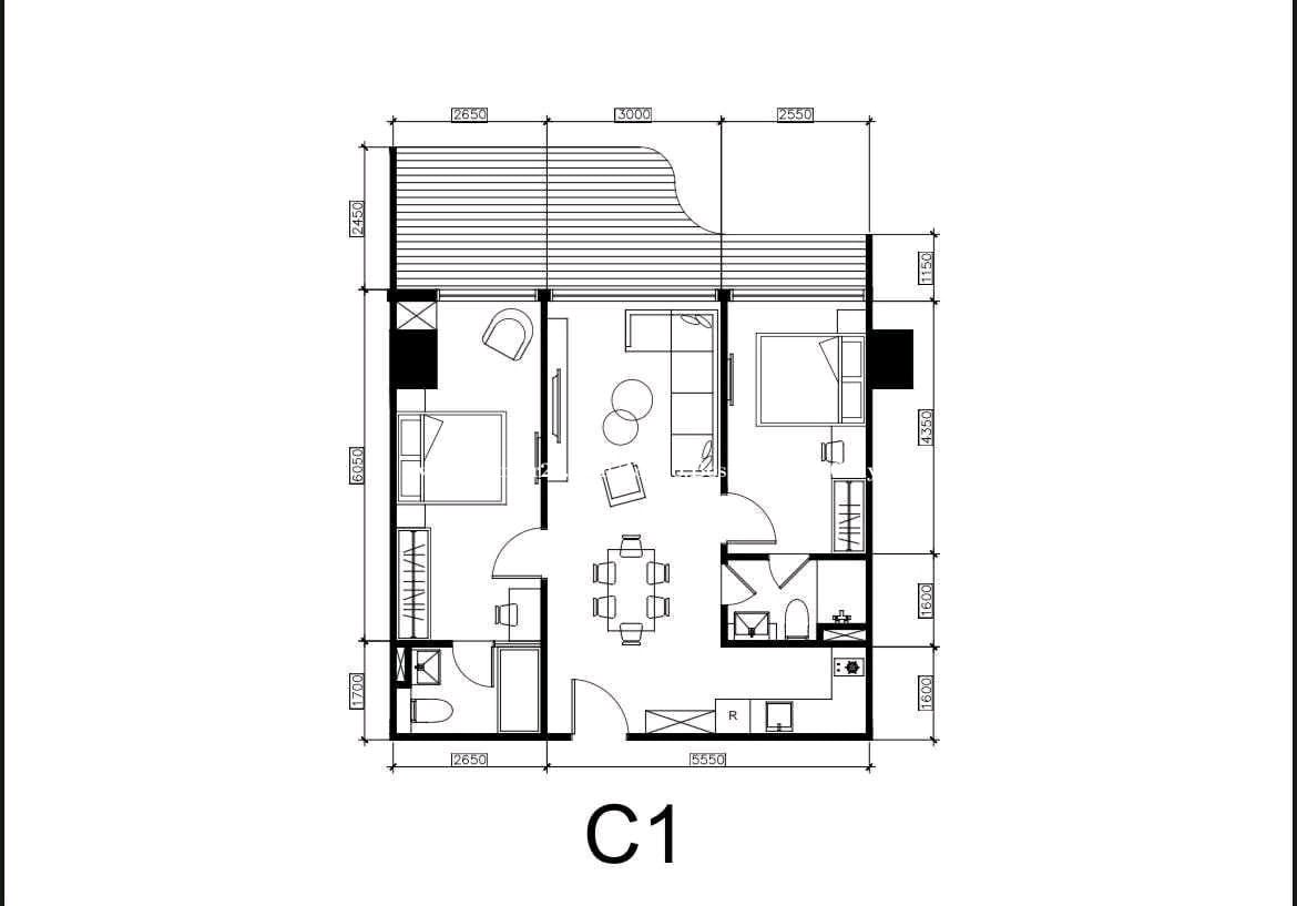 Time Square10 two bed Special Price