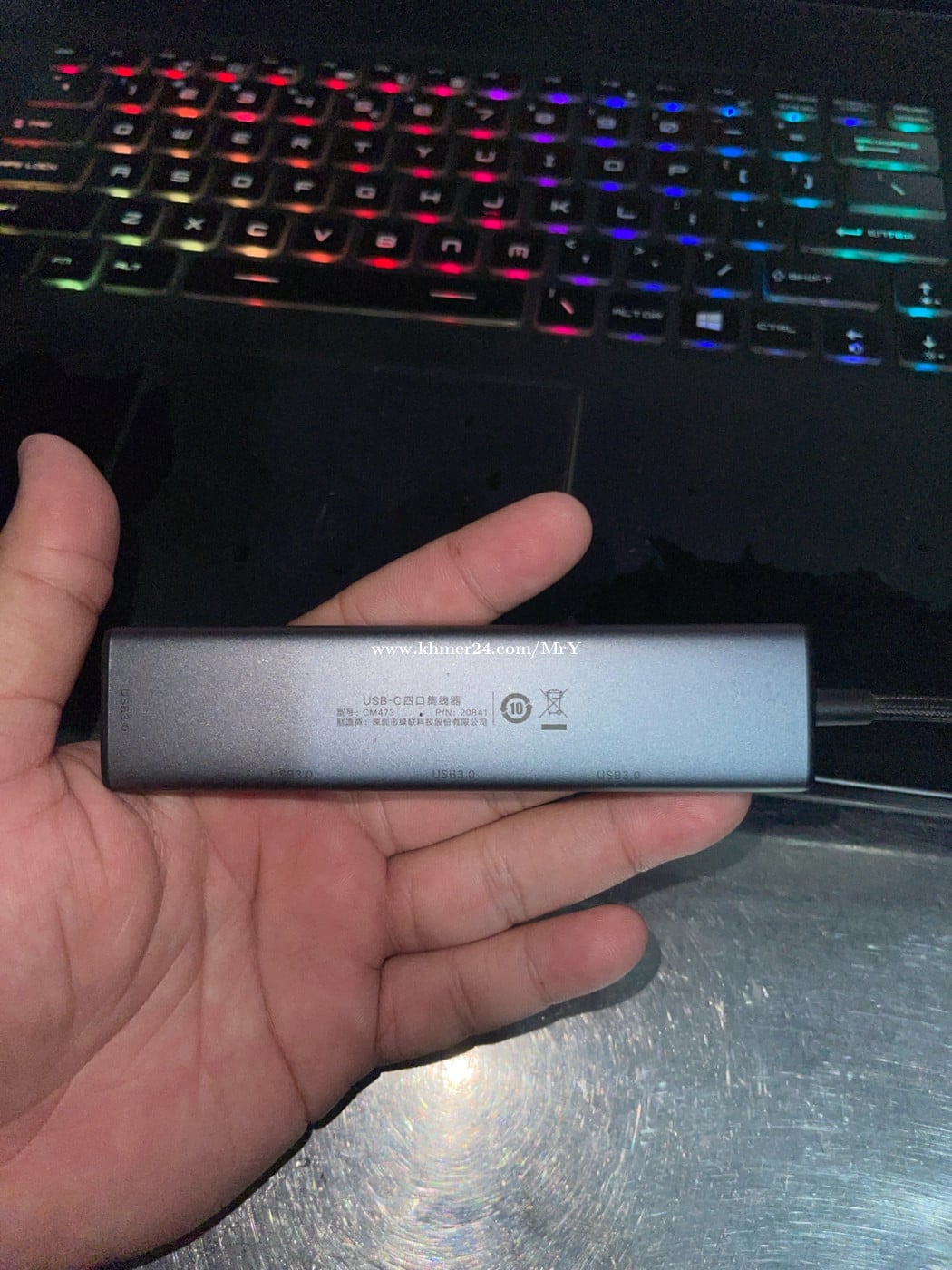 USB-C បំបែក USB 3.0