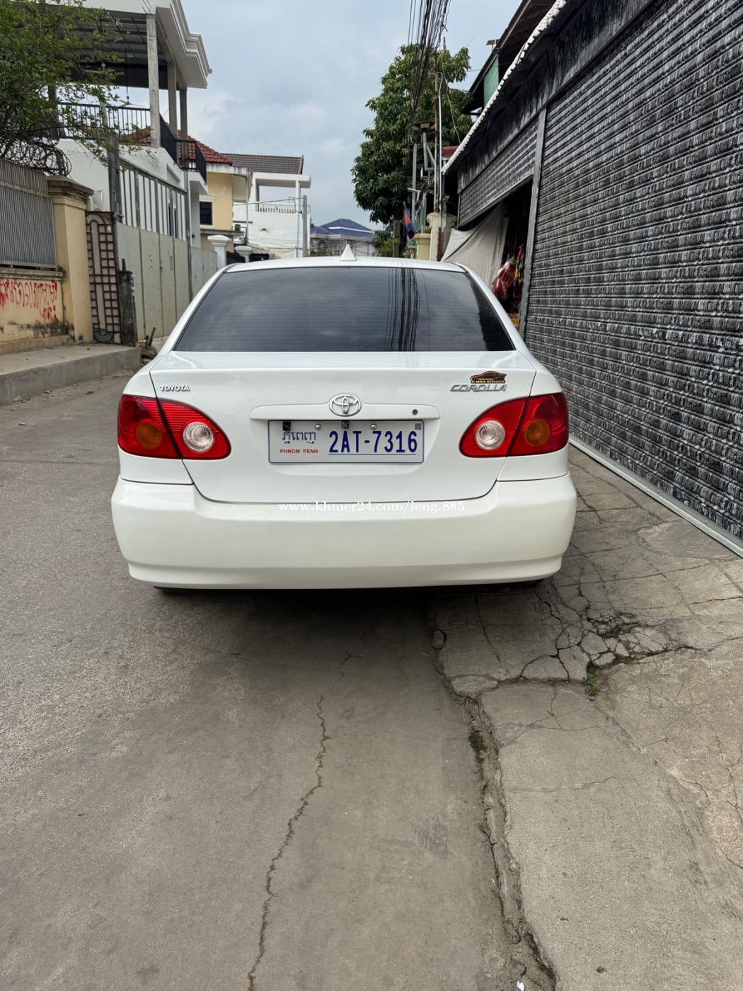 លក់ Corolla 2003 តម្លៃចរចារ ចាប់អារម្មណ៏ទាក់ទងមក