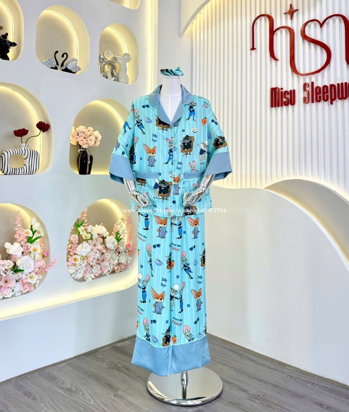 ឈុតគេងយប់ cute pajama / sleepwear