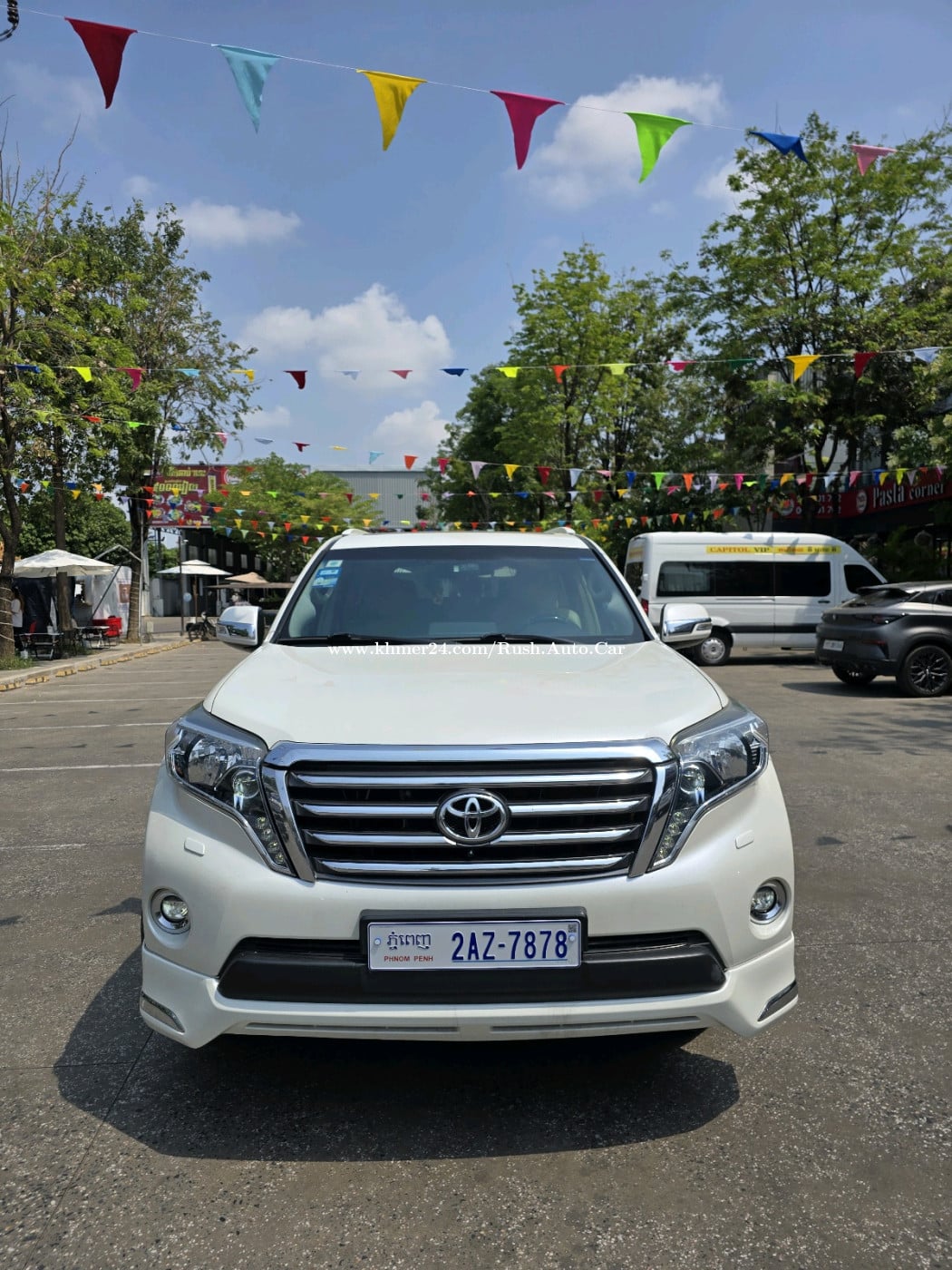 ឡានស្អាត Land Cruiser Prado 2016 TXL (សាំង) 7កៅអី 3ជួរ 🌟 Spec អារ៉ាប់