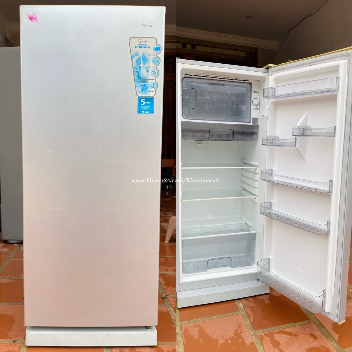 ទូរទឹកកក Midea 1.30cm